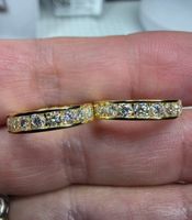 Boucles d'oreille argent diamants moissanite de 1,008 ct