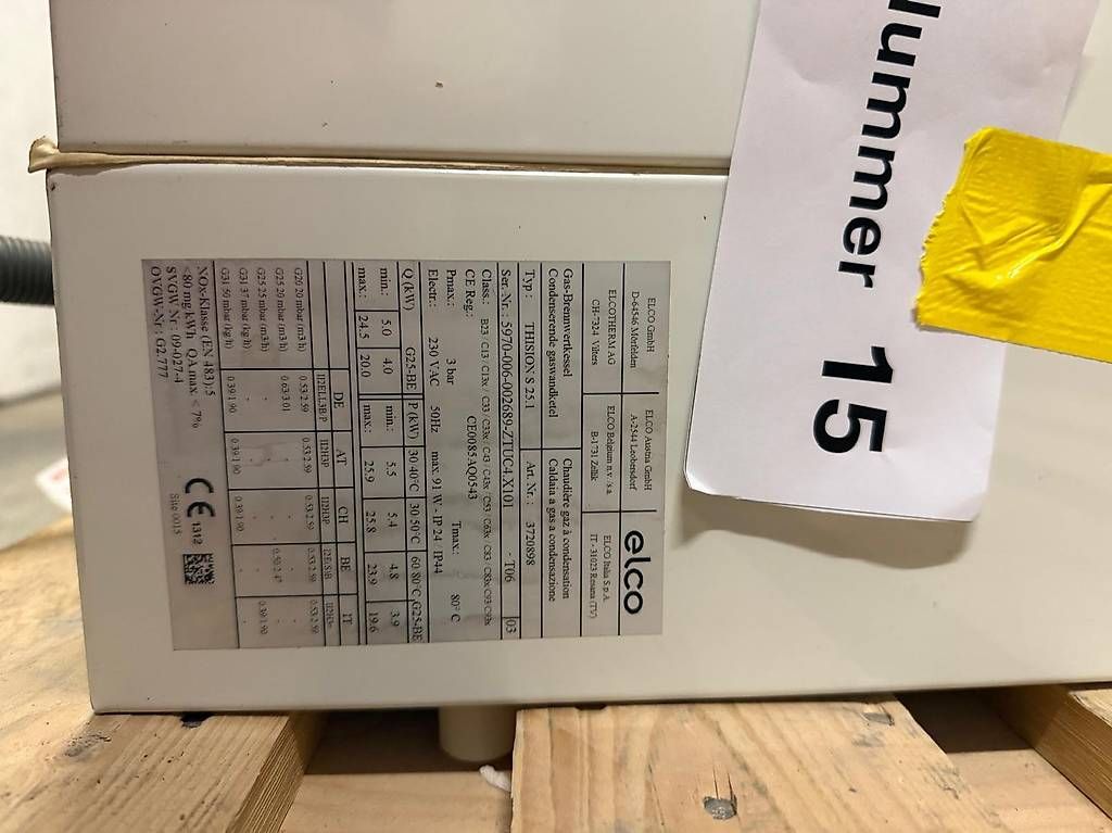Radiatori: Gas-Brennwertkessel ELCO – Usato da Otelfingen venduto da dam_pcx8 1