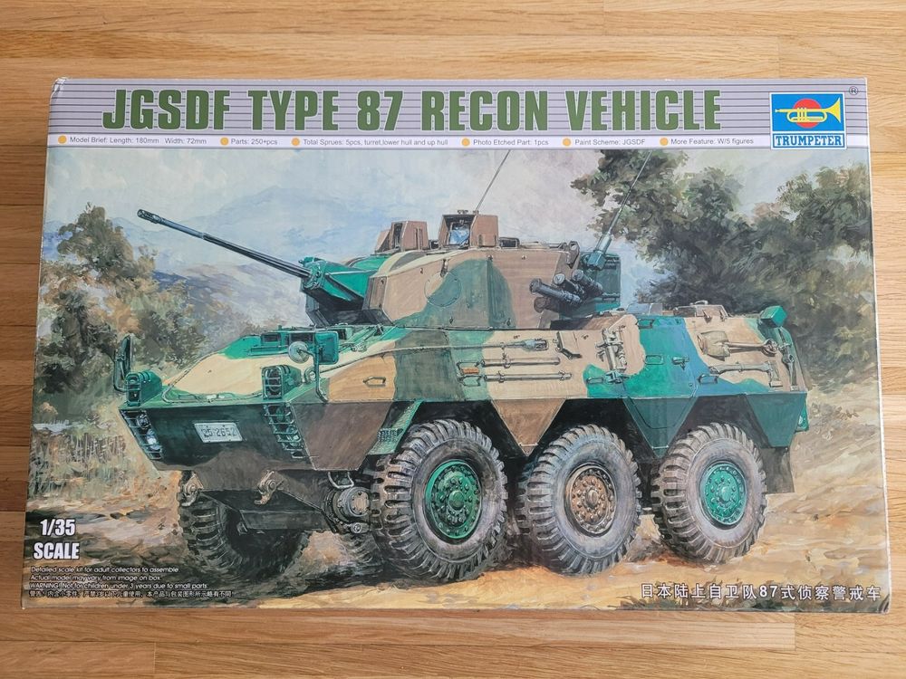 Trumpeter Modellbausatz JGSDF Type 87 SPH - Maßstab 1:35