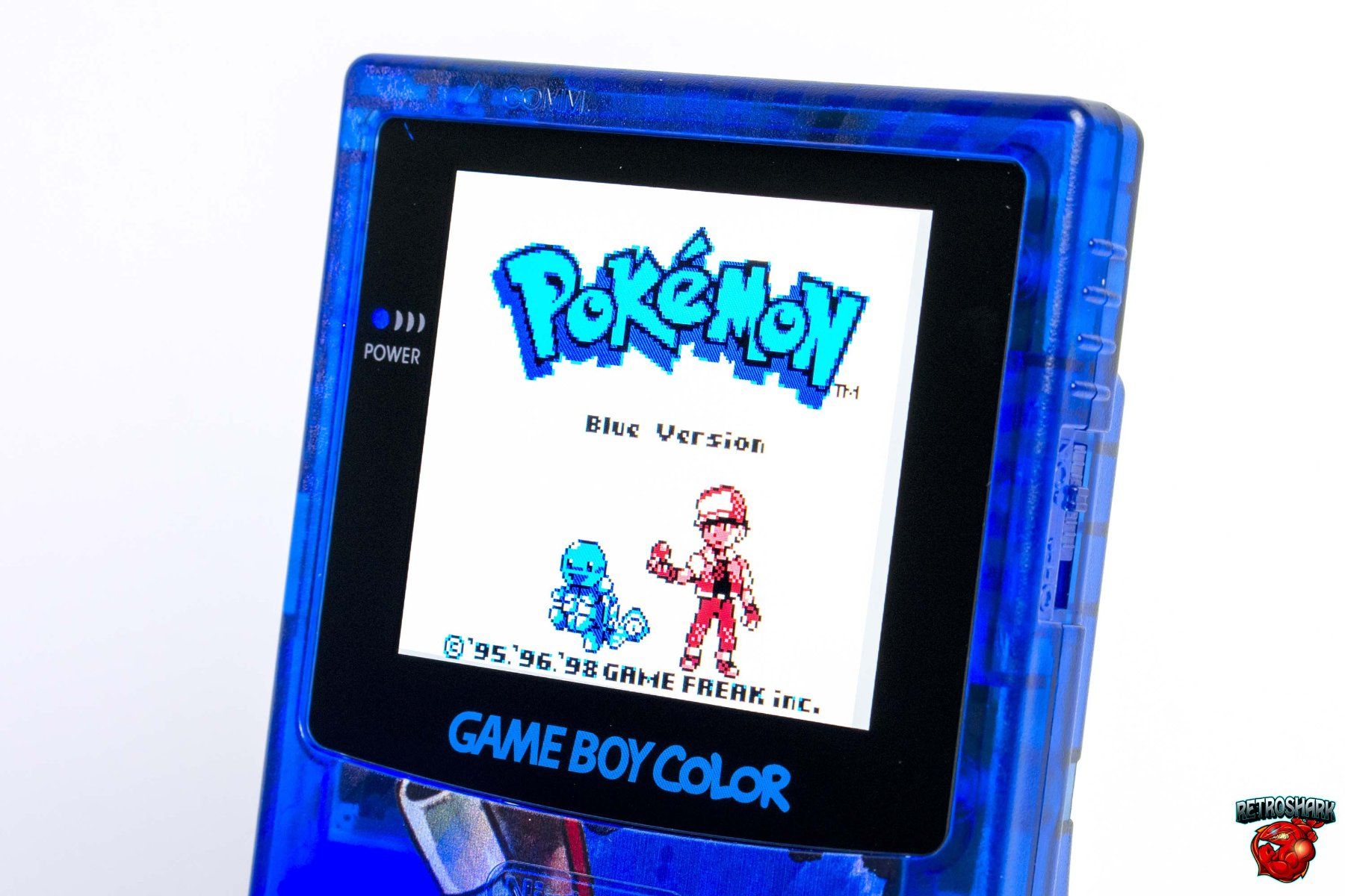 Nintendo Konsolen: GameBoy Color IPS Pokémon Blastoise Edition with LED Buttons – Gebraucht aus Savosa von  1