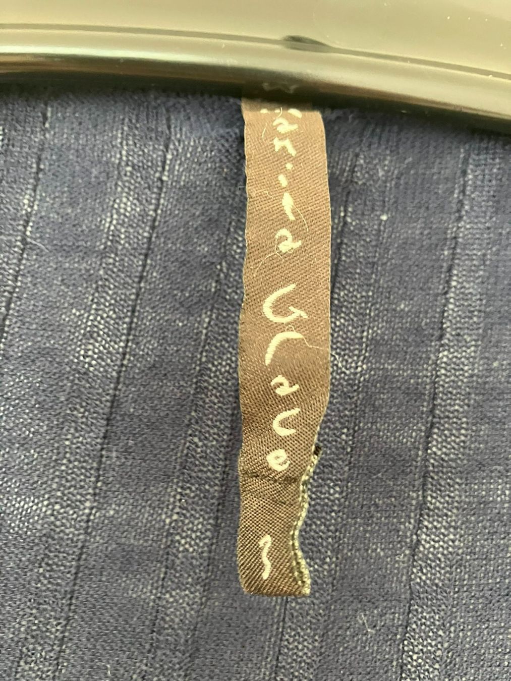 Jacken: Strickjacke - dunkelblau - lang – Gebraucht aus Weinfelden von Esche1 6