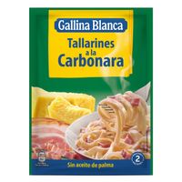  Tallarines Carbonara 2 rations