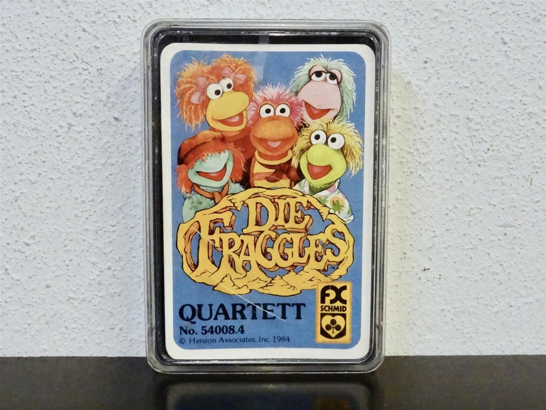 Giochi: schönes altes Quartett DIE FRAGGLES 1984 – Usato da Kerzers venduto da wisaundso