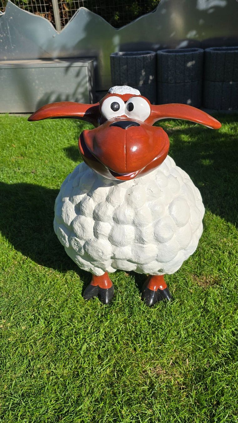 Statuette: 4 wunderschöne typähnliche Shaun Gartenschafe – Usato da Rorschacherberg venduto da Scharfeegge 1