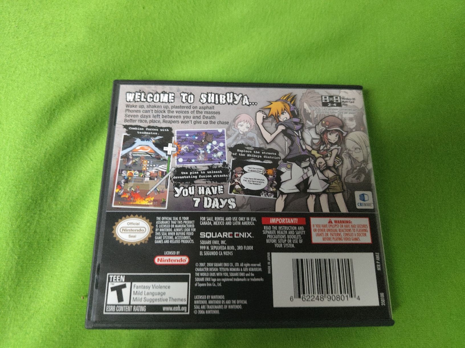 Nintendo Jeux: The World Ends With You - NTSC Version – D'occasion à Winterthur par BlackBird00 1