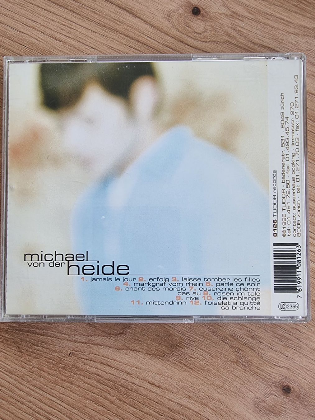 CD: Michael von der Heide CD – Usato da Winterthur venduto da Christinakim 1
