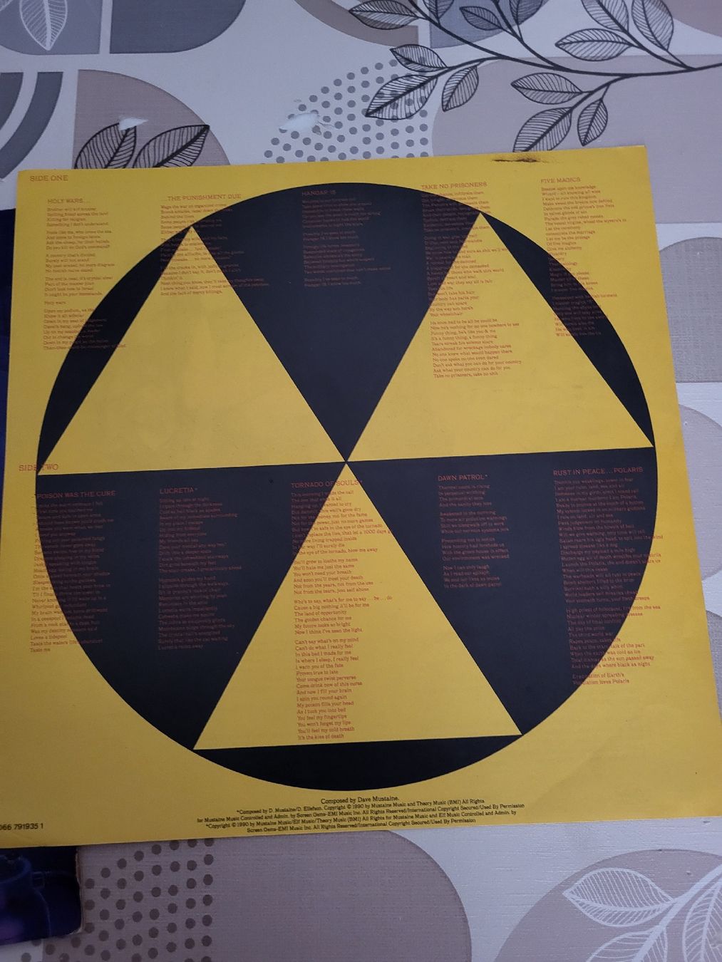 Vinyles: Megadeth - Rest in Peace  – D'occasion à Fribourg par Nuno_Dias 4