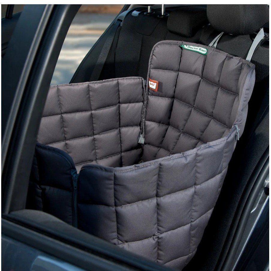 Decken: Doctor Bark 1-Sitz Autoschondecke grau M – Gebraucht aus Pany von bpetra