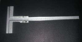 Streichmass, Anreiss- Messschieber 250x140mm Feinzentrierung