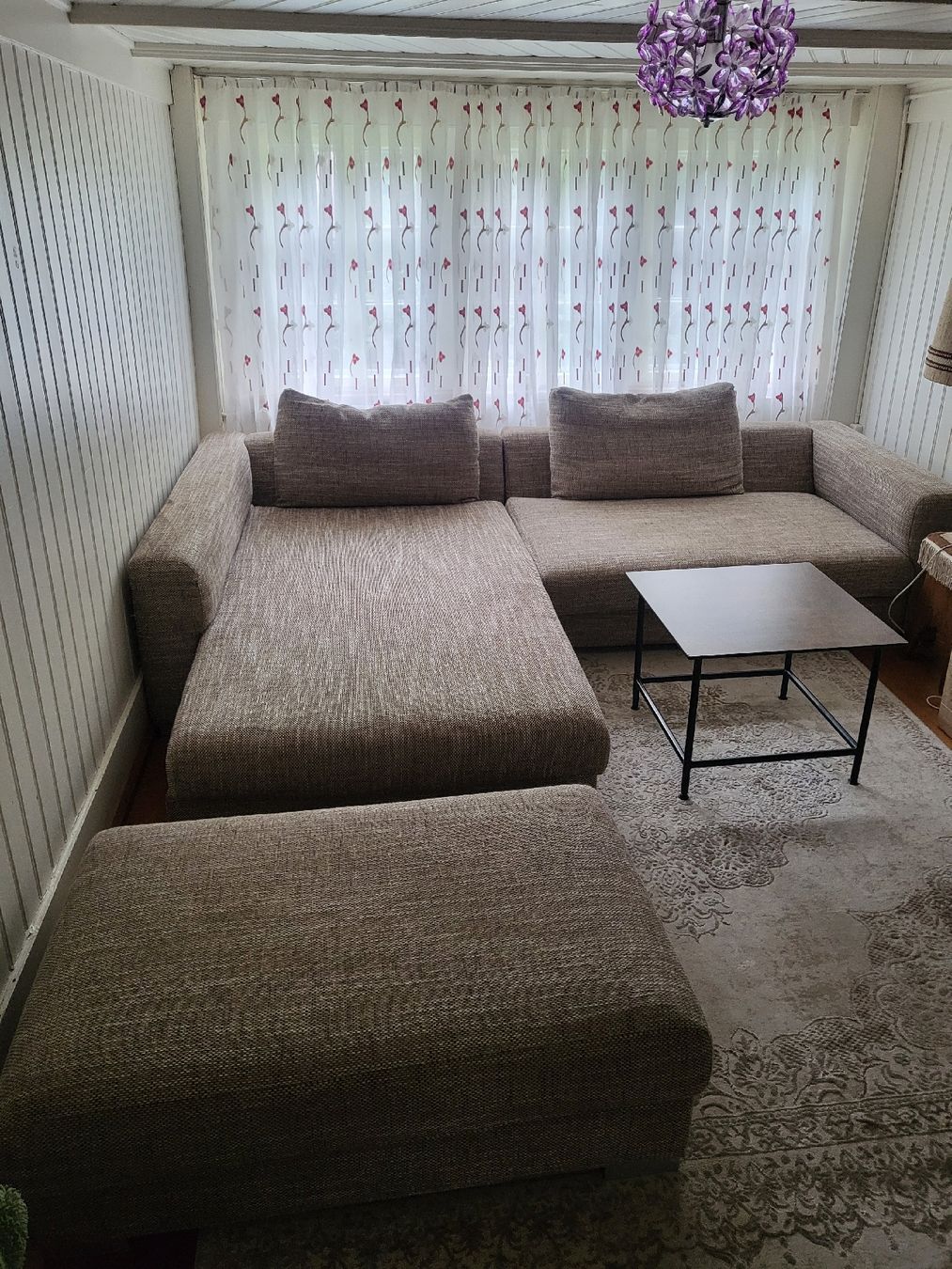 Sofas: Ecksofa mit Hocker – D'occasion à Männedorf par kru_wf5x