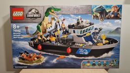 Lego 76942 Jurassic World Baryonyx Dinosaur Boat Escape