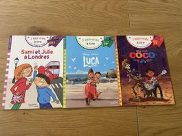 Lot 3 livres J'apprends à lire - CP / CE1 (Disney & Sami)