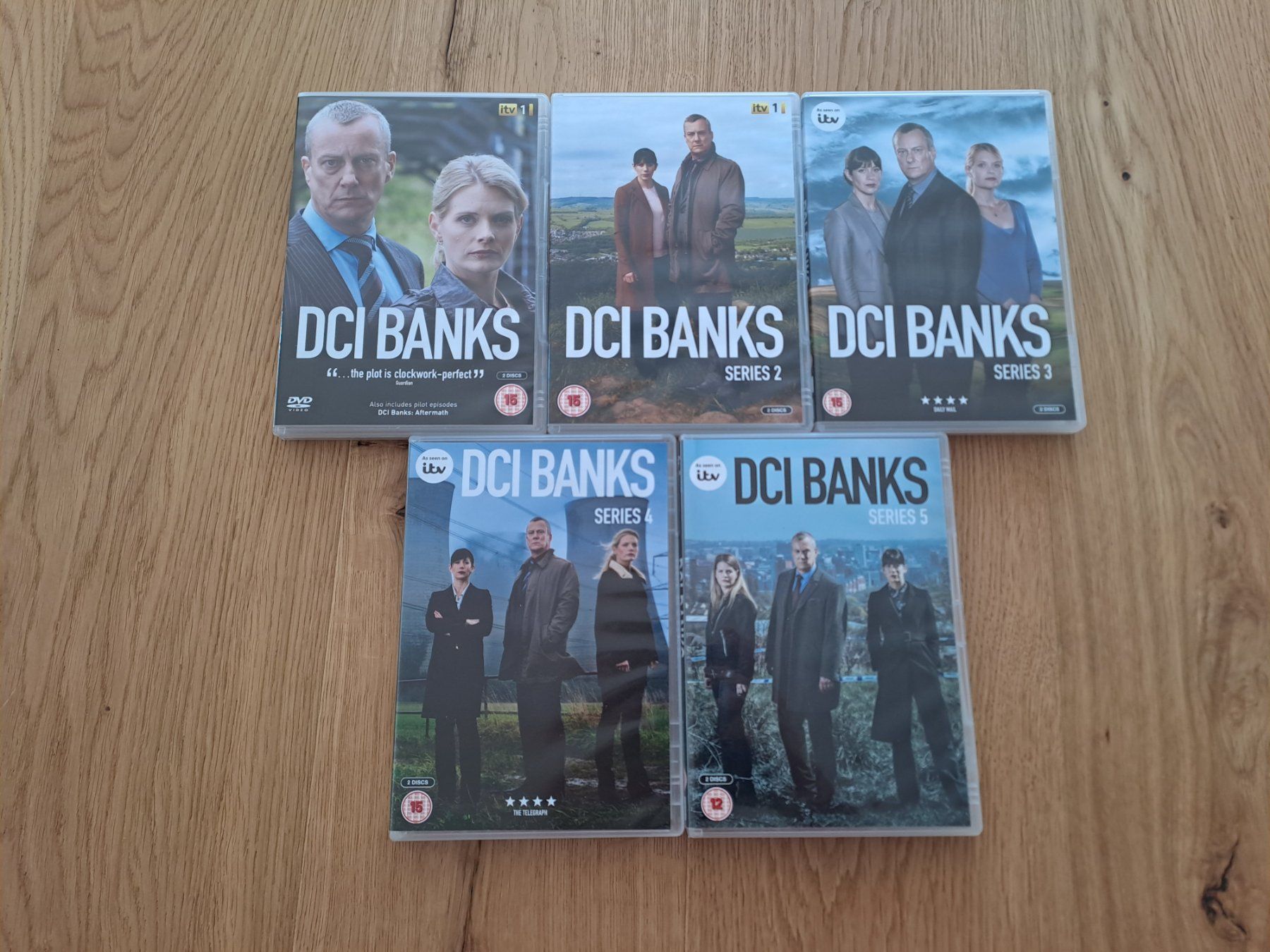 DCI Banks Collection Sammlung Series 1 + 2 + 3 + 4 + 5 - DVD (Gebraucht ...