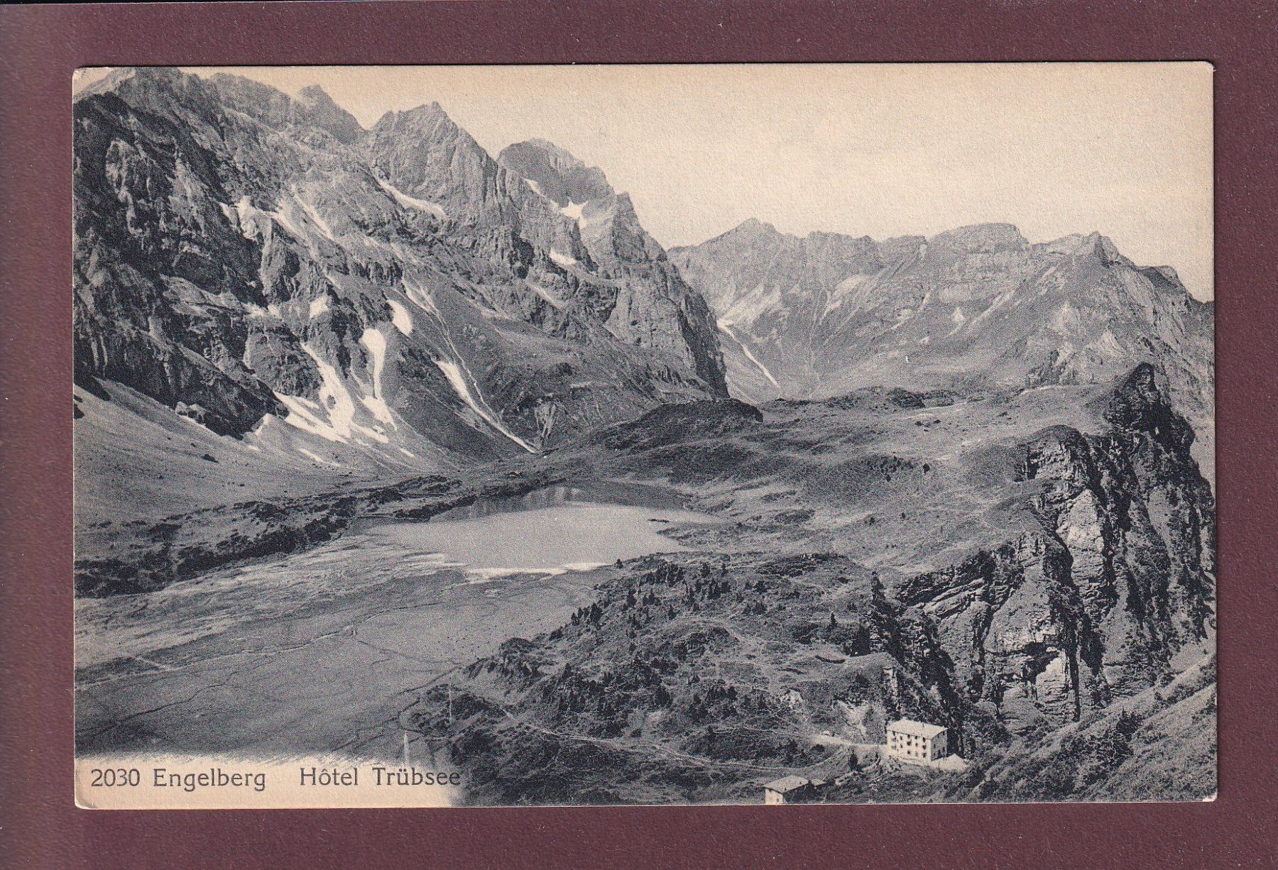 Cartoline postali: Engelberg - HOTEL TRÜBSEE – Usato da Pully venduto da nicecards