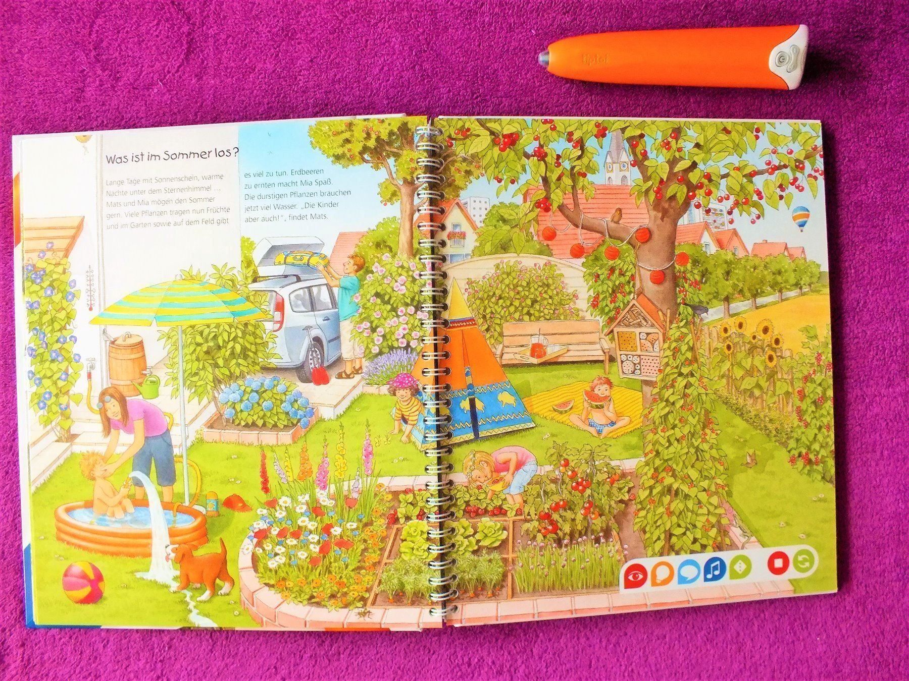 Ravensburger Giochi: tiptoi Starterset mit Player - Unsere Jahreszeiten – Usato da Müllheim Dorf venduto da Seeeule01 5