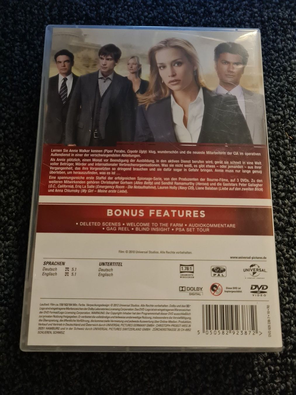 Tutti i DVDs: COVERT AFFAIRS STAFFEL 1 – Usato da Ruswil venduto da jan_bxl5 1