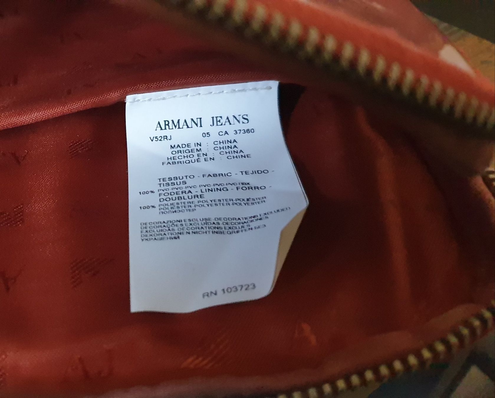 Armani Borse: Armani Jeans Laptop/Dokumente-Tasche – Usato da Chur venduto da Vintage-Hunter 1