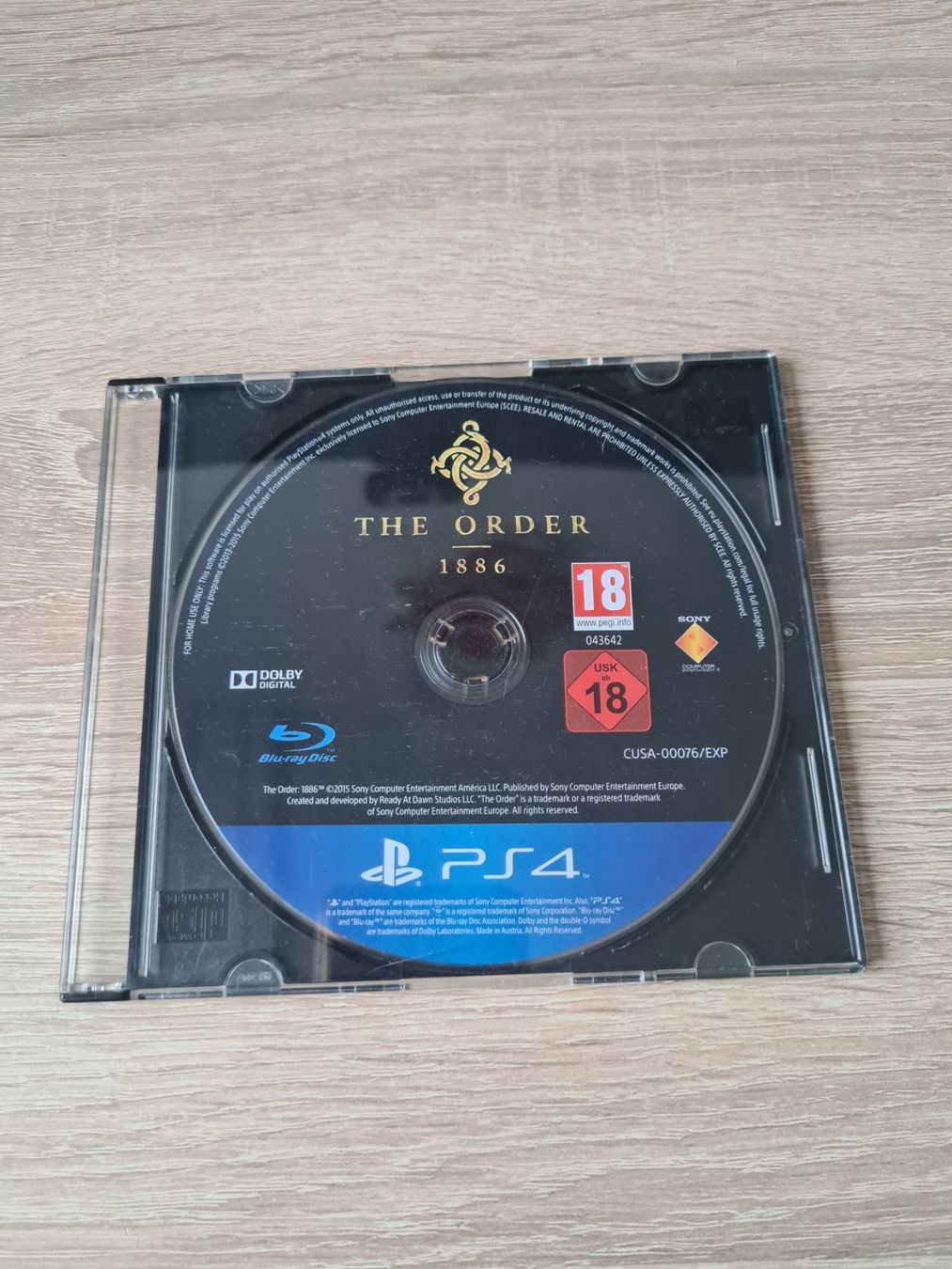 Giochi: The Order 1886 (Multilanguage) - PS4 – Usato da Carouge GE venduto da Gasco