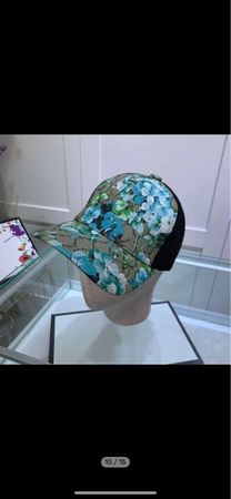 Gucci Cap - Floral - Sommer - Top Zustand