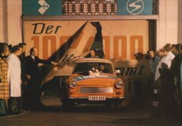 Trabant 601 - Postkarte Prospekt 1974 - DDR Auto