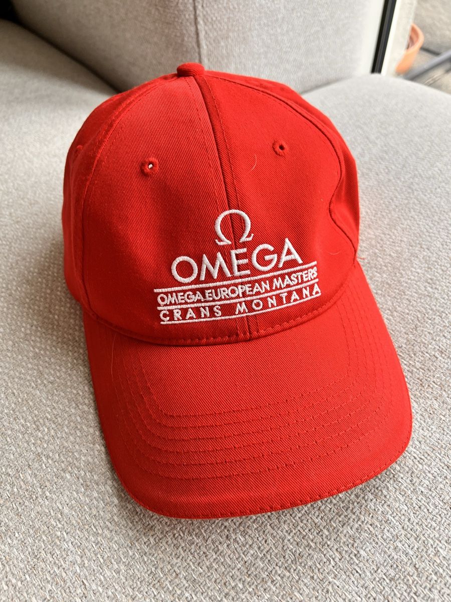 Omega European Masters Crans Montana Cap, Red, Gently Used! (Gebraucht ...
