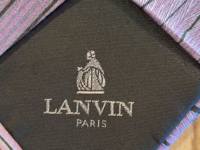 Lanvin Krawatten: LANVIN cravate excellent état – Gebraucht aus Genève von mbest01 2