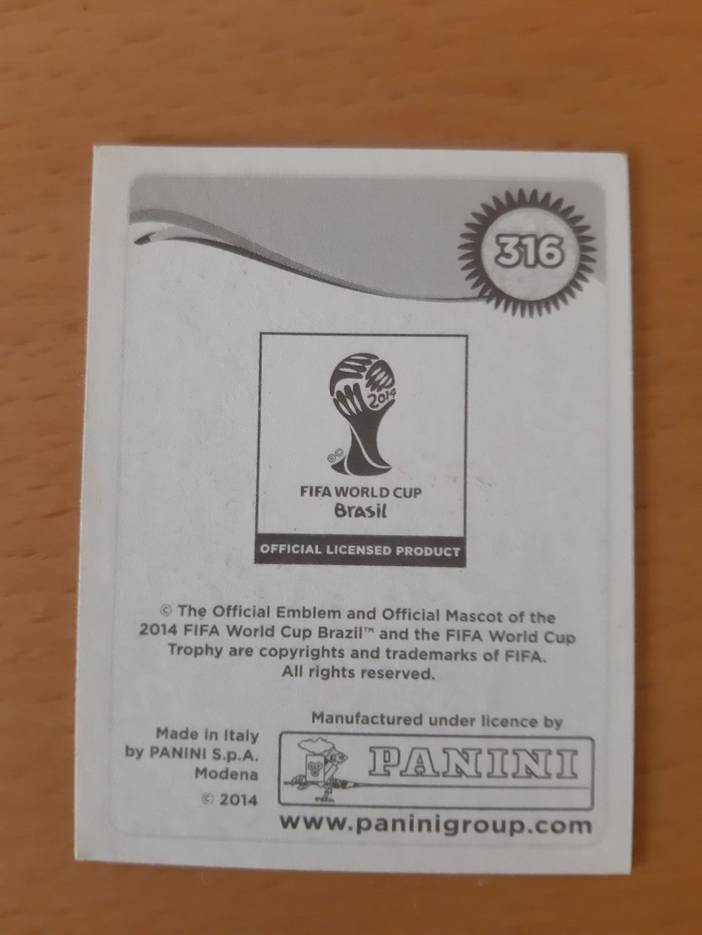 Panini Carte collezionabili: Panini 2014 Wayne Rooney ENG - Swiss Platinum Edition – Nuovo (secondo la descrizione) da Ittigen venduto da Footygol 1