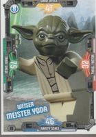 LEGO STAR WARS TRADING CARD SERIE 3 # 23 MEISTER YODA‪