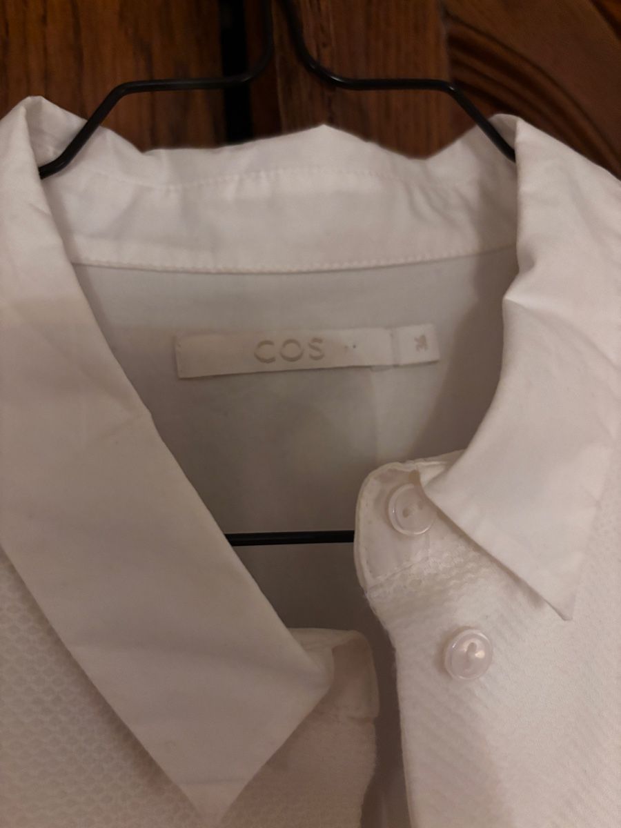 Cos Vestiti: COS Edles weisses Hemdblusenkleid Gr.36 – Usato da Fällanden venduto da s.i.n.d.y 2