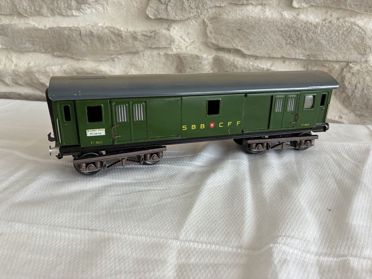 Buco Modellini di ferrovie: Gepäckwagen SBB CFF Buco – Usato da Buchs AG venduto da sasami01