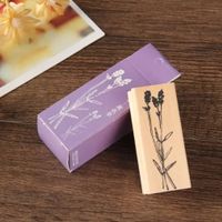 Holzstempel Nr.841, Pflanze, Blume, Zweig