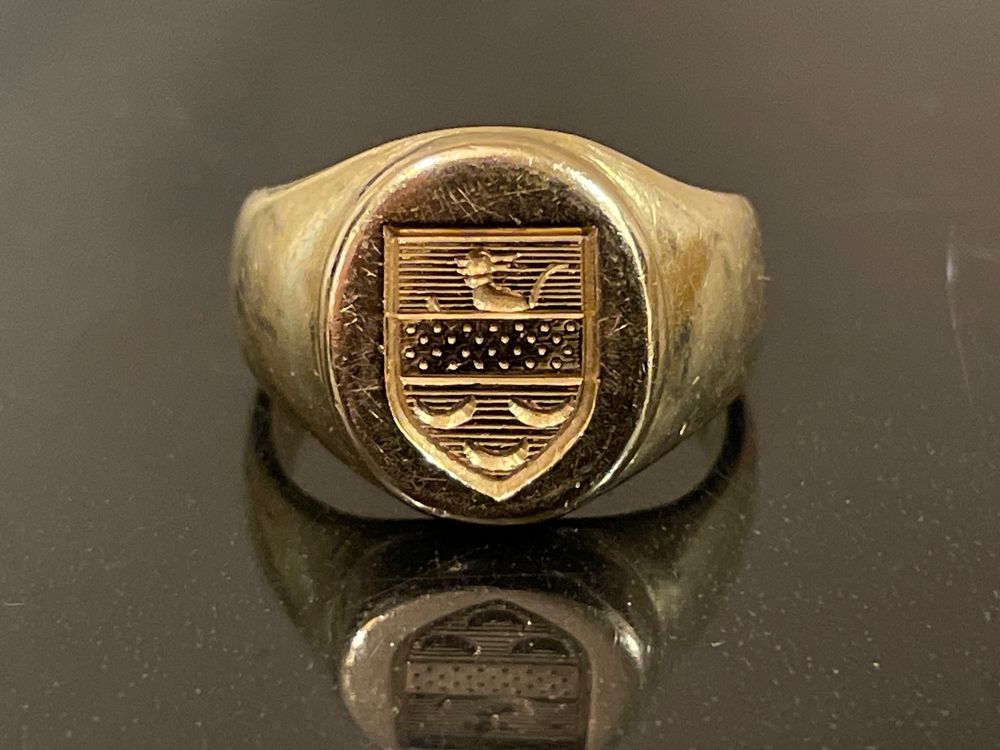 Bague En Or Blanc 18 Carats Avec 5 Diamants – Taille 53/54, Parfait état