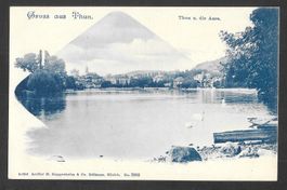 Thun Teilansicht mit der Aare