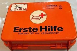 🧰 Vintage Erste-Hilfe-Koffer Metall – neu / Originalzustand