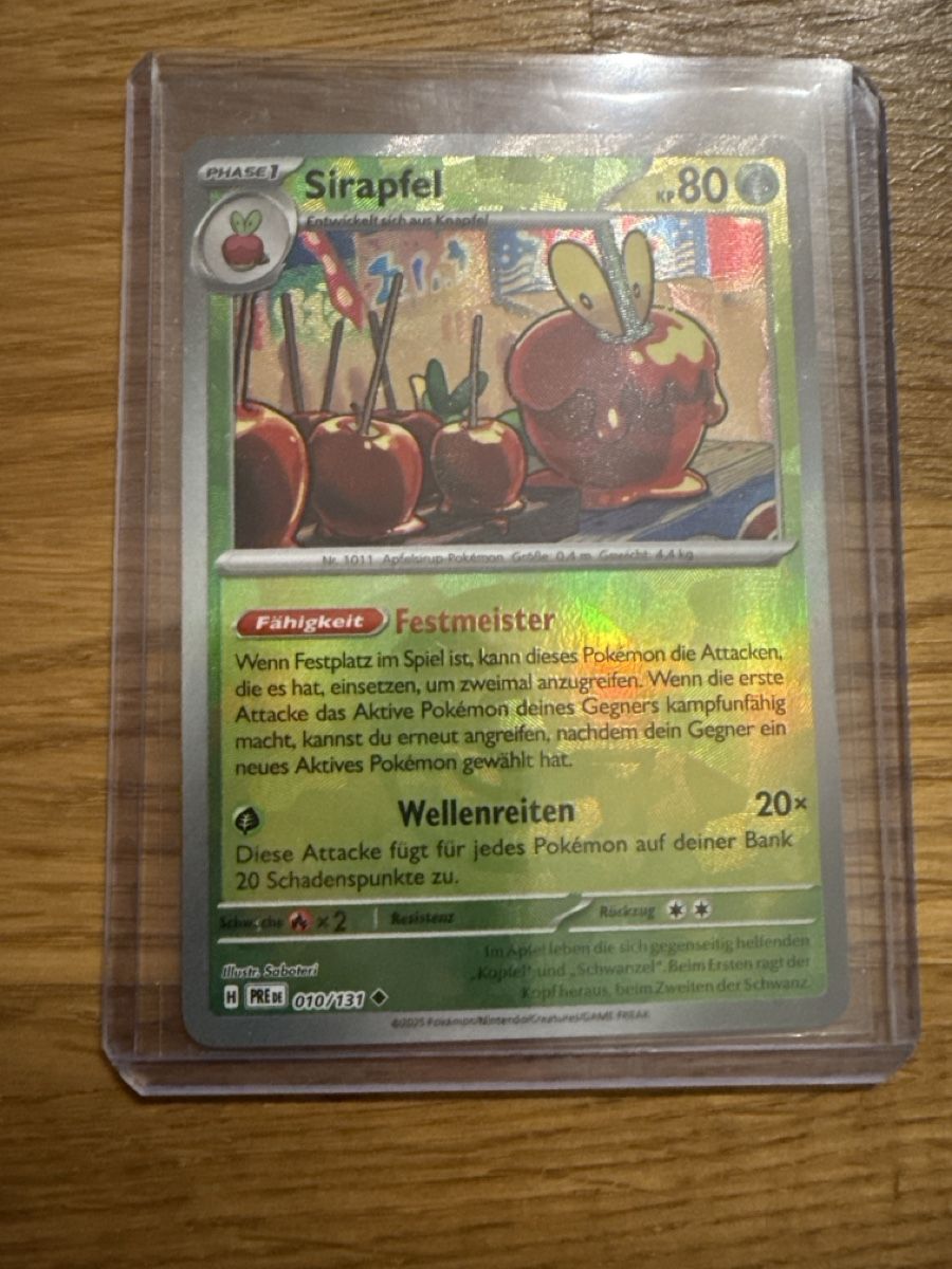 Pokémon Cartes à collectionner: Sirapfel 010/131 – D'occasion à Amriswil par sim_nlb6