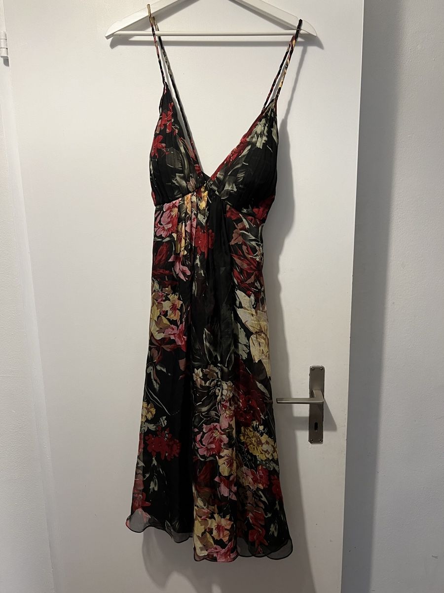 Kleider: Silk/ Seiden Sommerkleid geblühmt – Neu (gemäss Beschreibung) aus Luzern von Woodbee44