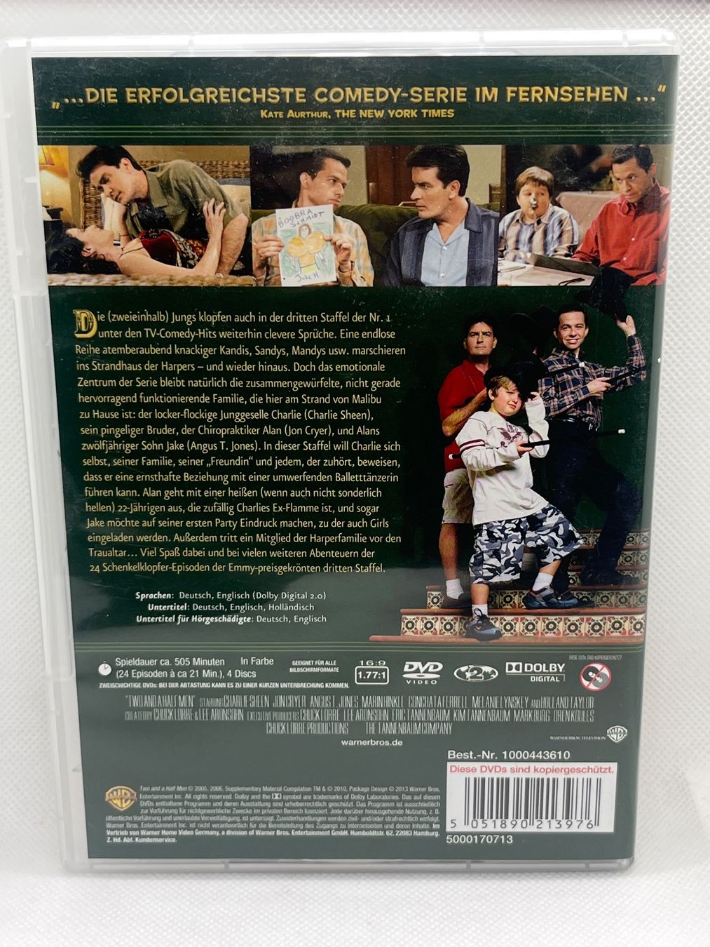 Tutti i DVDs: Two and a Half Men - Staffel 3 - DVD – Usato da Hinterkappelen venduto da Kim1992 1