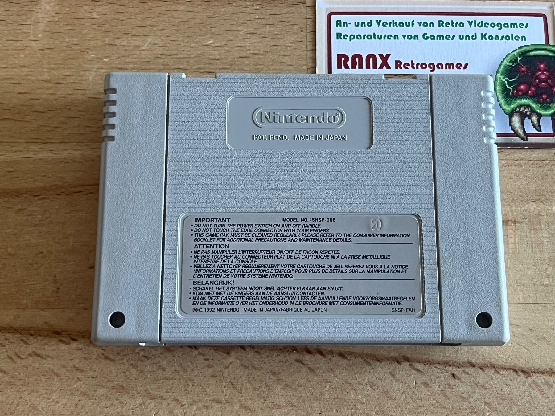 Nintendo Giochi: Skyblazer Super Nintendo SNES Spielmodul original – Usato da Thalwil venduto da ranx 1