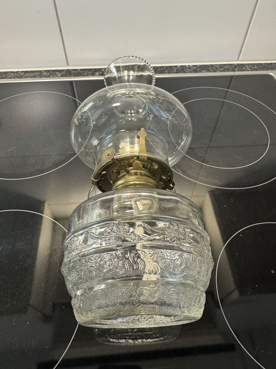 Lampade: wunderschöne Petrollampe – Nuovo (secondo la descrizione) da Schwerzenbach venduto da schwerzi70 2