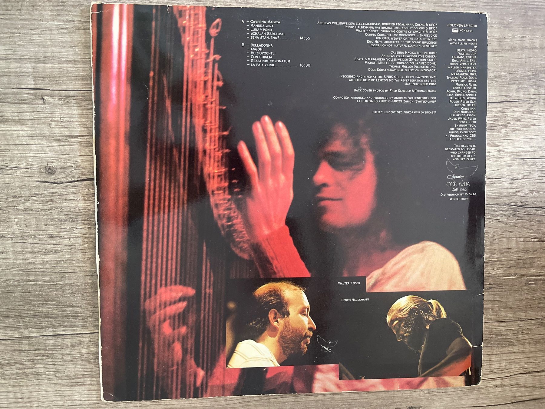 Schallplatten: A711/ANDREAS VOLLENWEIDER - Caverna Magica – Gebraucht aus Frutigen von Philippe_jsp 1
