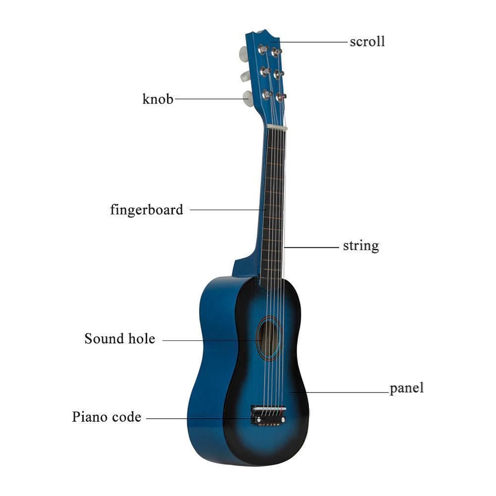 Strumenti musicali: Mini Ukulele Gitarre, 6-saitig – Nuovo e nell'imballaggio originale da Gurmels venduto da Swisspod 2