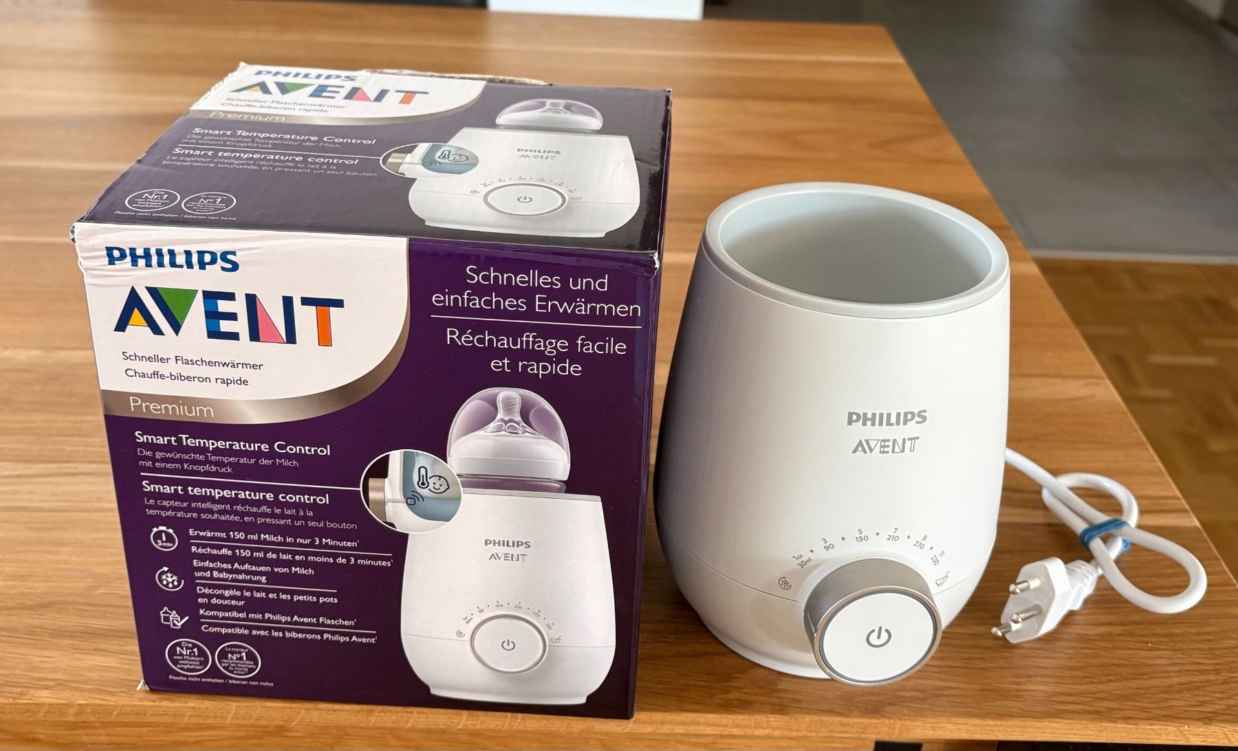 Avent Repas pour bébés: Chauffe biberon AVENT PHILIPPS – D'occasion à St-Blaise par mfb88