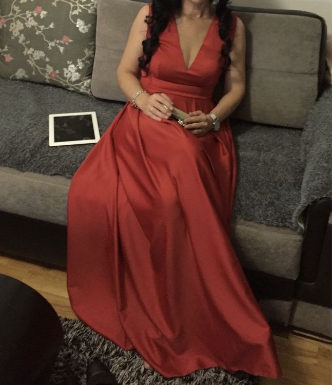 Vestiti: Ballkleid / Abendkleid - Gr. 38 - Rot – Usato da Samstagern venduto da arbxhe 3
