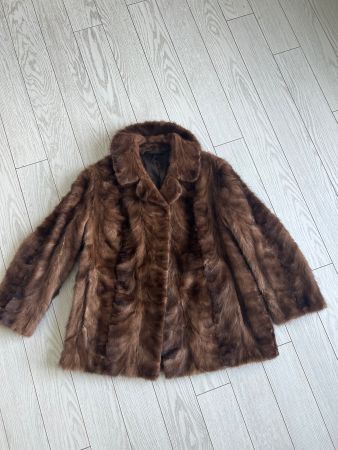 Vintage mink fur coat (M/L)
