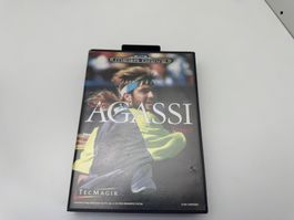 Agassi Tennis - Sega Mega Drive - Top Zustand! Selten!