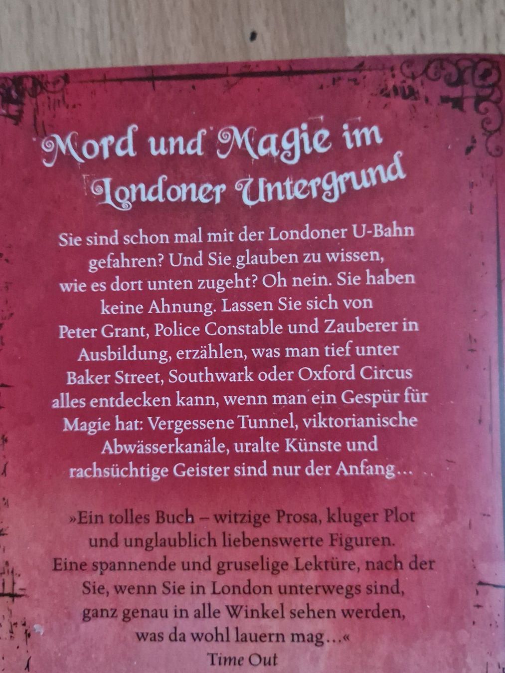 Libri: Ben Aaronovitch Peter Grant Romane London – Usato da Neuhausen am Rheinfall venduto da Alchimista 1