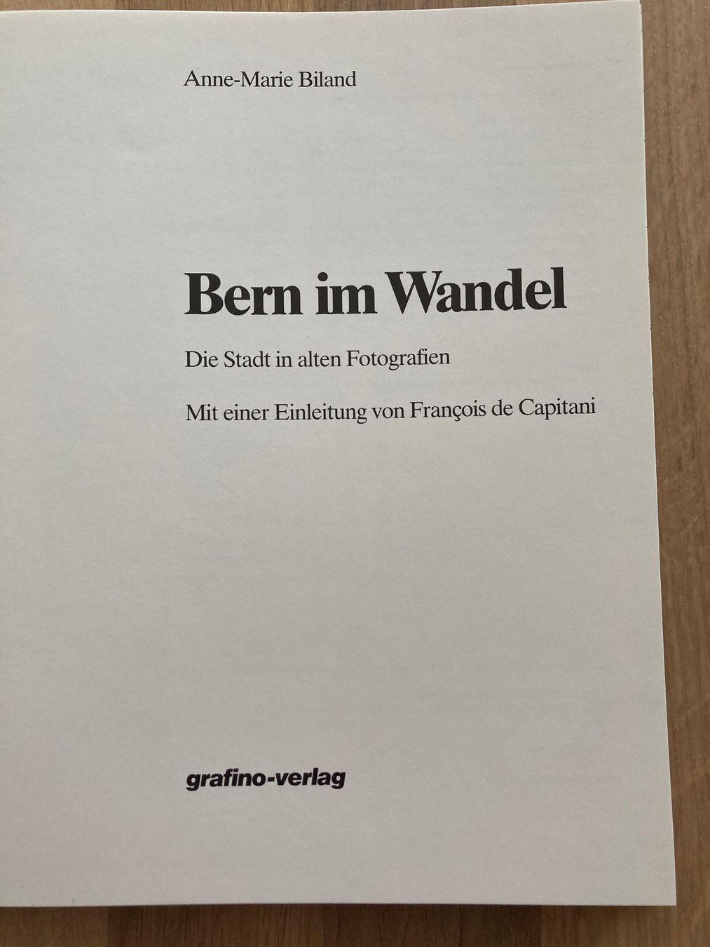 Libri: "Bern im Wandel" - historisches Buch – Usato da Zollikofen venduto da schildi13 4