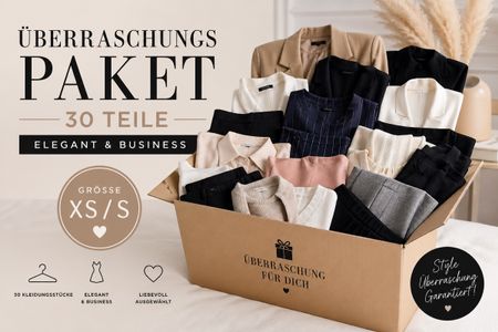 Überraschungspaket Gr. XS/S - 30 Business Kleidungsstücke!