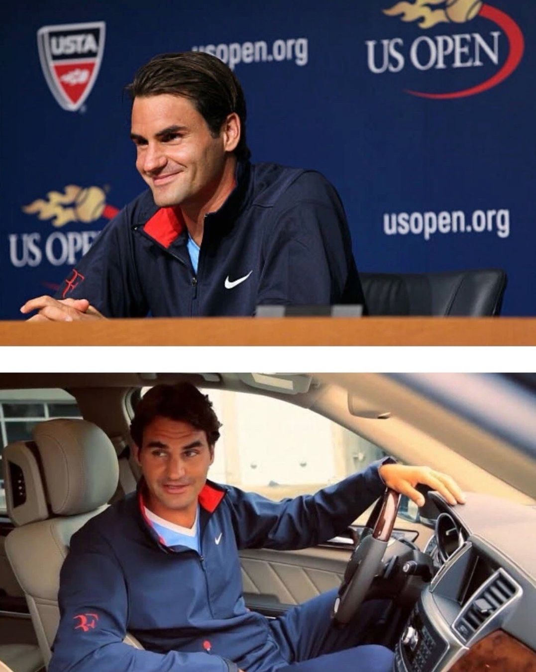 Nike Giacche: Nike Trainerjacke Roger Federer RF Grösse M – Usato da Freienstein venduto da Golfbueb 4