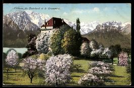 AK Chatelard, château et le Grammont